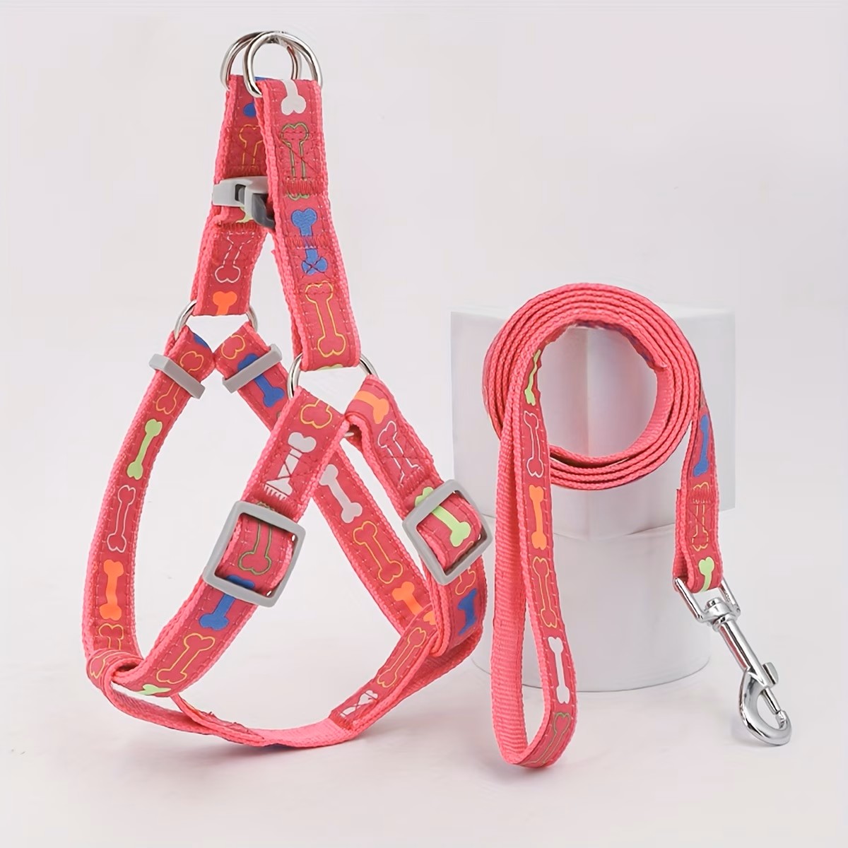 D Ring Strap - Adjustable Dog Harness with Quick Release