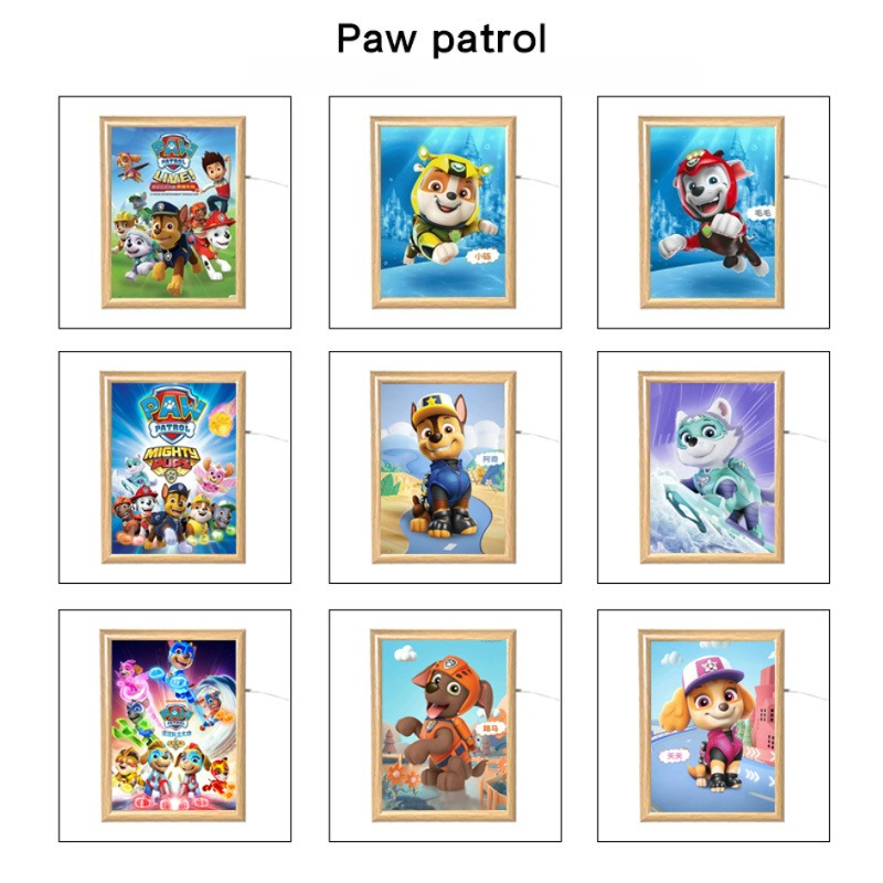 Cosplay Prop Painting - Paw Patrol Cartoon LED Night Light