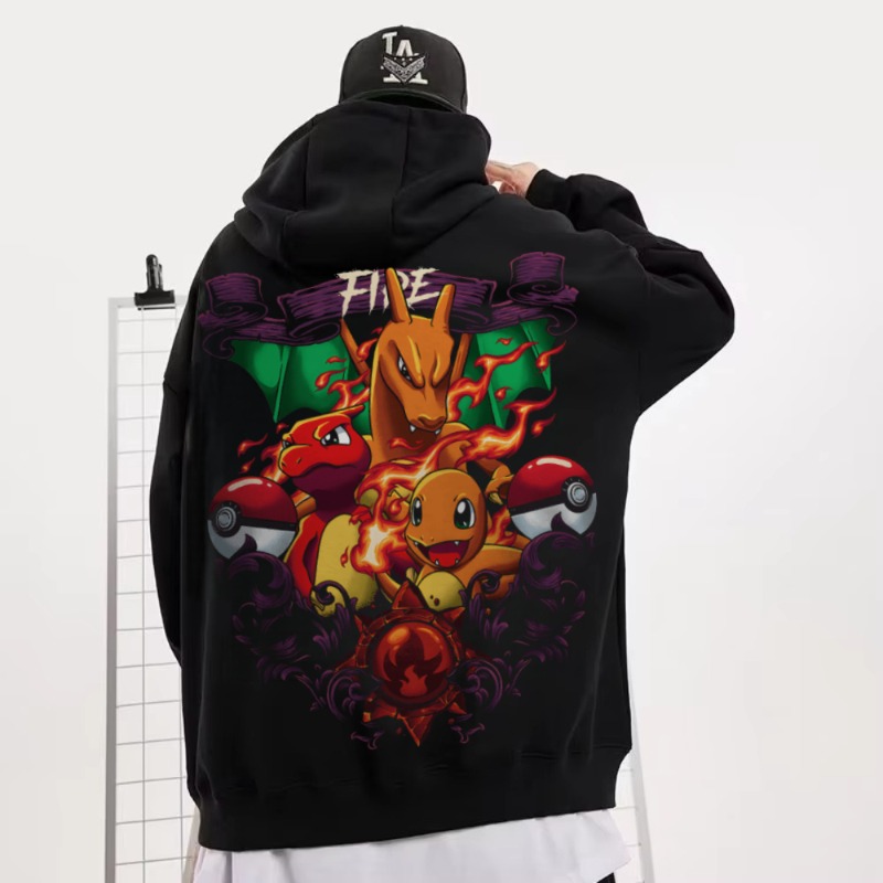 Cosplay Flame Prop - Black Oversized 4xl Pok É Mon