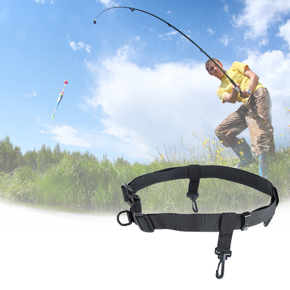 D Ring Strap - 2Pcs Fishing Waist Belt Adjustable Safety