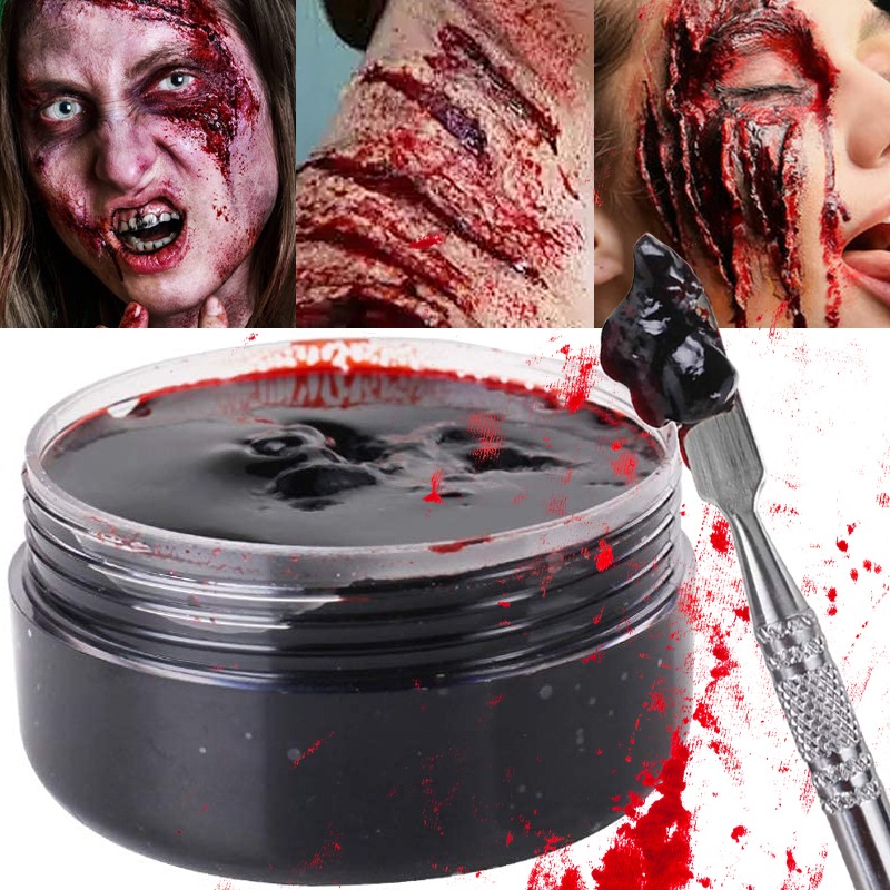 Cosplay Prop Painting - 1/3pcs Halloween Blood Gel Long-Lasting Makeup