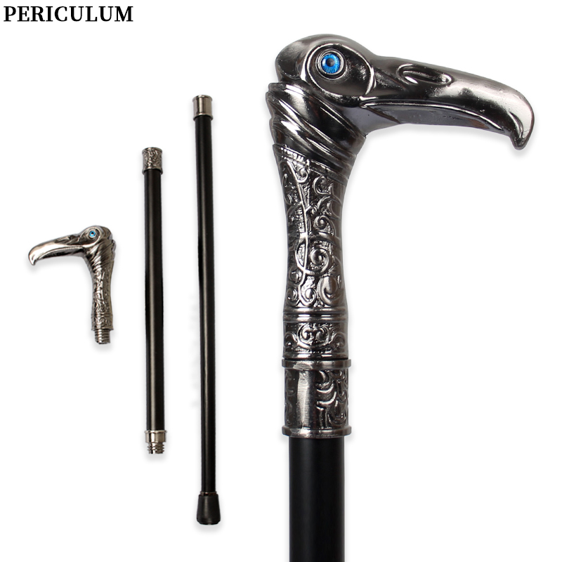 Detachable Cosplay Prop - Silver Plague Doctor Bird Beak Walking