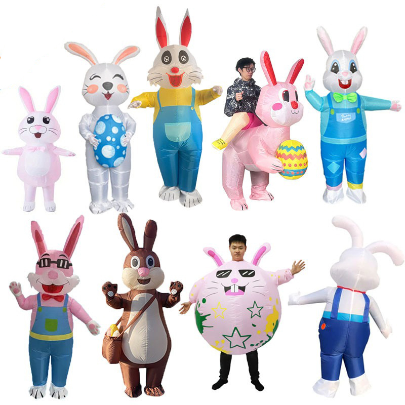 Cosplay Prop Business - Rabbit Inflatable Suit Christmas Business Activities