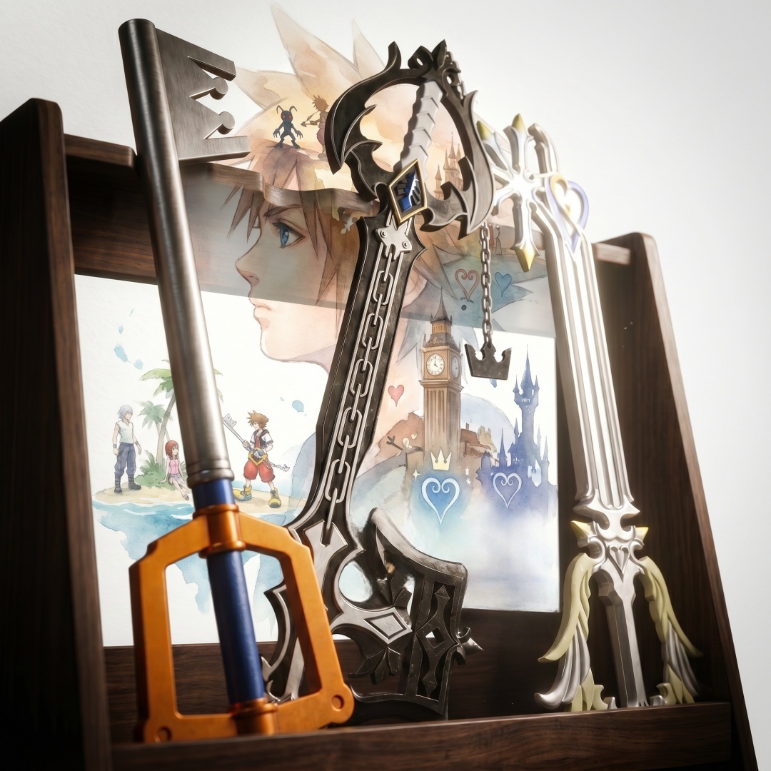 Cosplay Prop Foam - 33.8inch Kingdom Hearts Sora Keyblade Katana
