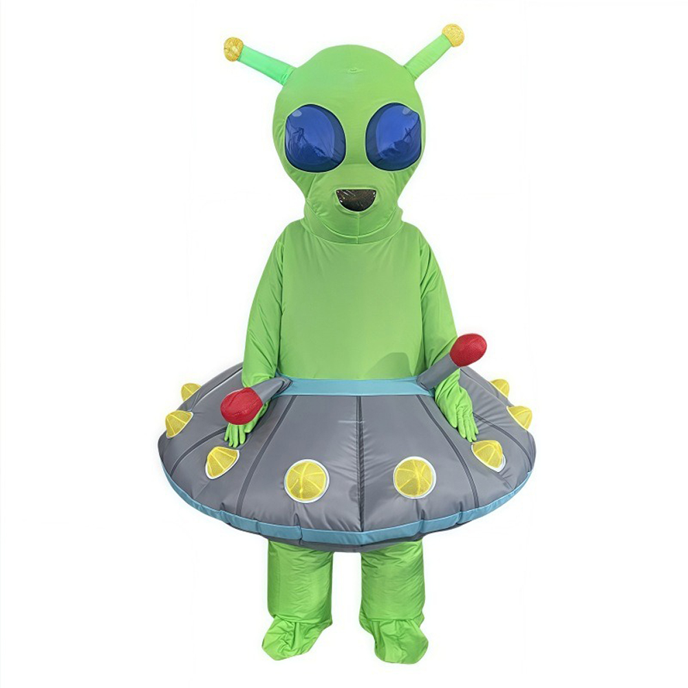 Cosplay Prop Business - Green UFO Alien Inflatable Suit Full