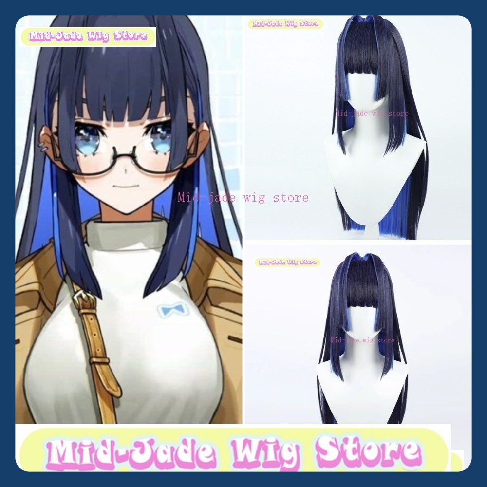 Prop En Cosplay - Mid-jade Wig Store Hololive EN Ouro