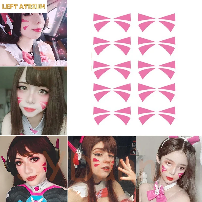 Dva Cosplay Prop - Dva Stickers Cosplay Prop Accessories Waterproof