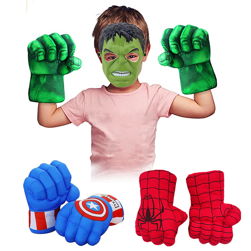 Cosplay Prop Foam - Kids Infinity War Smash Gloves Superhero