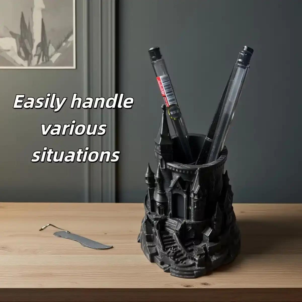 Cosplay Prop 3D Print - Harry Potter Dark Style Pen Holder