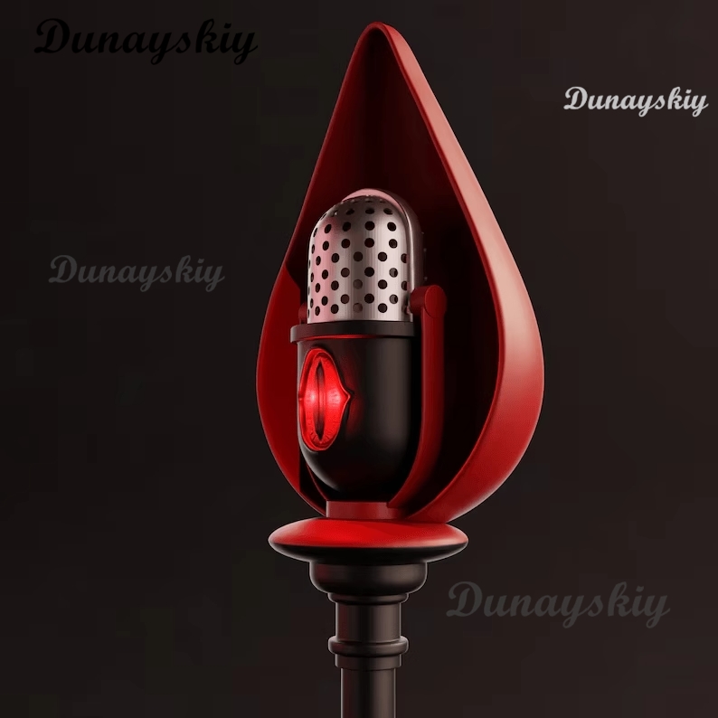 ALASTOR Cosplay Props Hazbin C - огляд і ціна Detachable Cosplay Prop