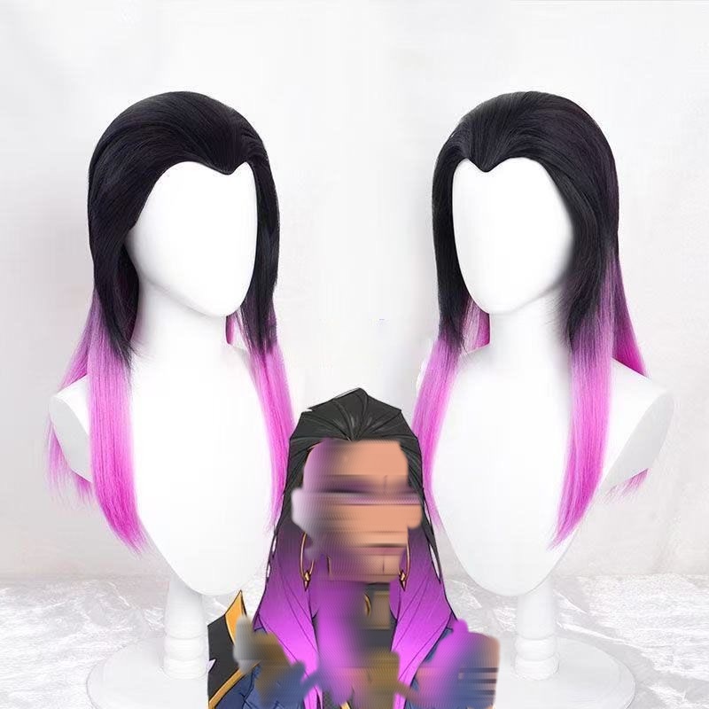 Reyna Anime Cosplay Wig Black  - огляд і ціна Wig Fiber Net