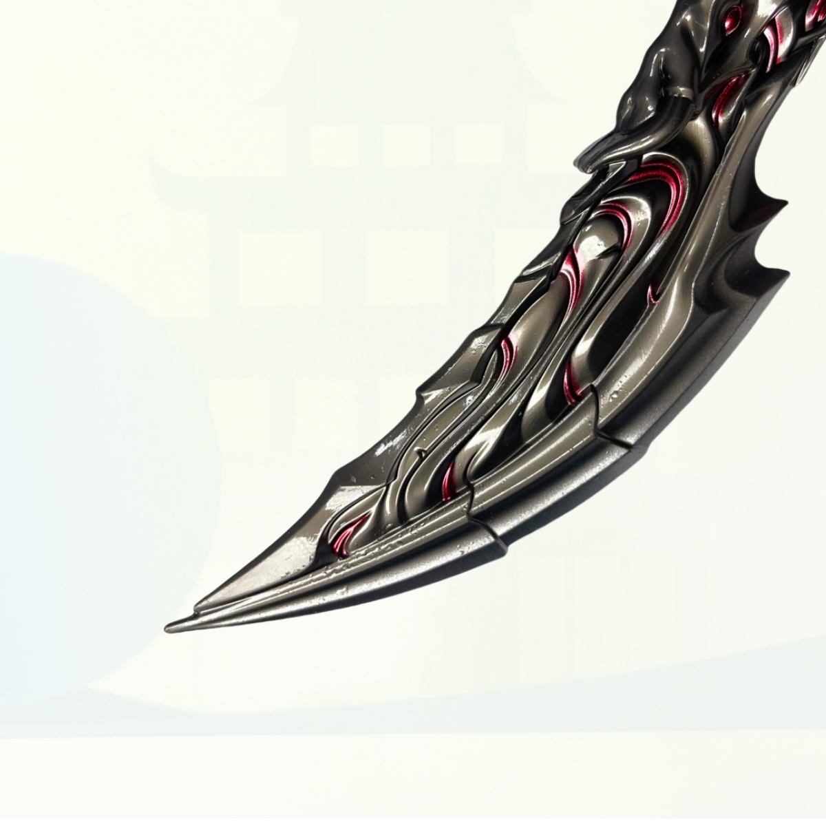 7.1inch Valorant Flame Metal K - огляд і ціна Cosplay Flame Prop
