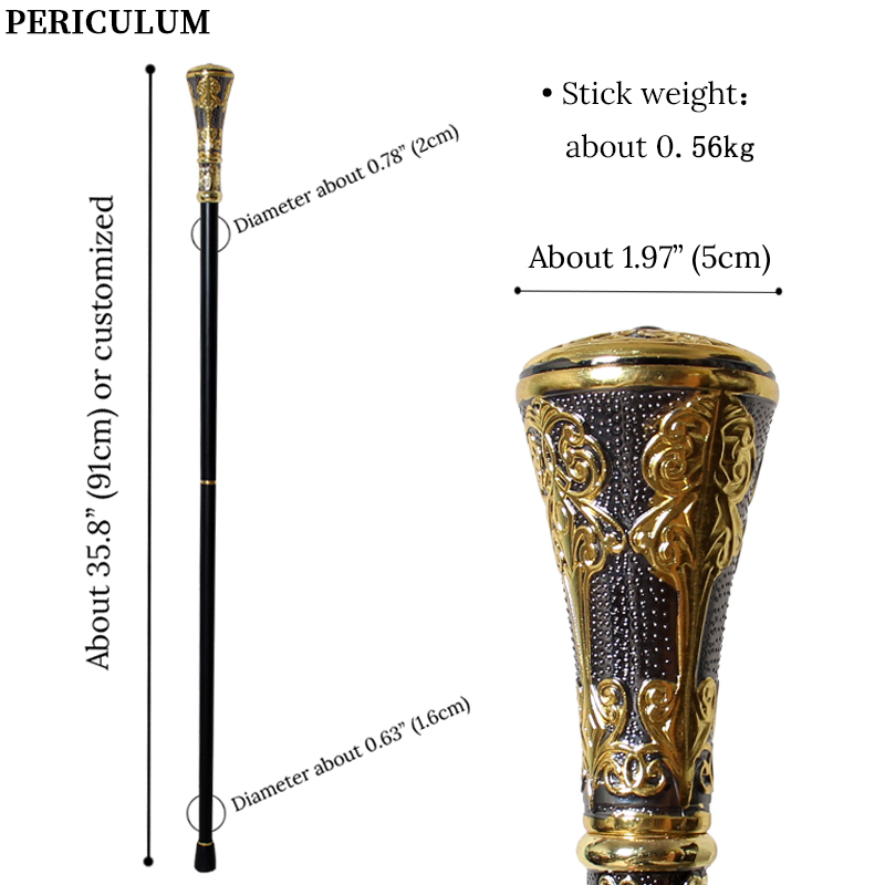 Victorian Black Gold Floral Ca - огляд і ціна Detachable Cosplay Prop