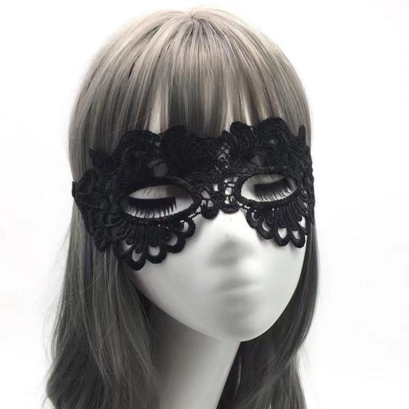 Black Sexy Women Hollow Lace M - огляд і ціна Cosplay Prop Kit