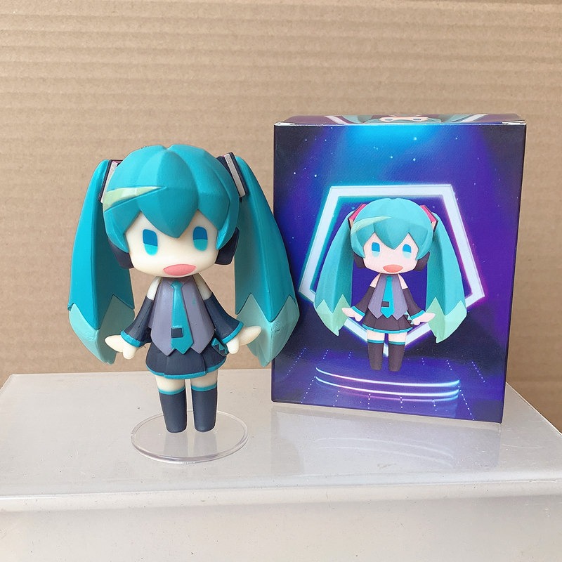 10CM Anime Figure Hatsune Miku - огляд і ціна Cosplay Prop Building
