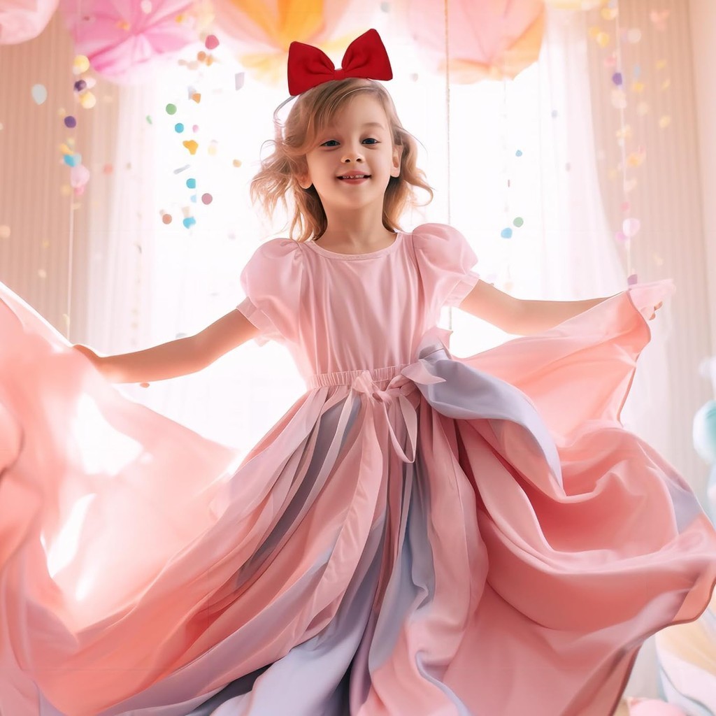 Cute Girls Red Big Bow Headban - огляд і ціна Cosplay Prop Bow