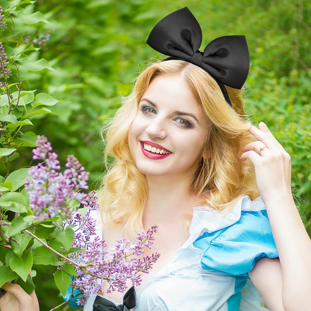 Cute Girls Red Big Bow Headban - огляд і ціна Cosplay Prop Bow