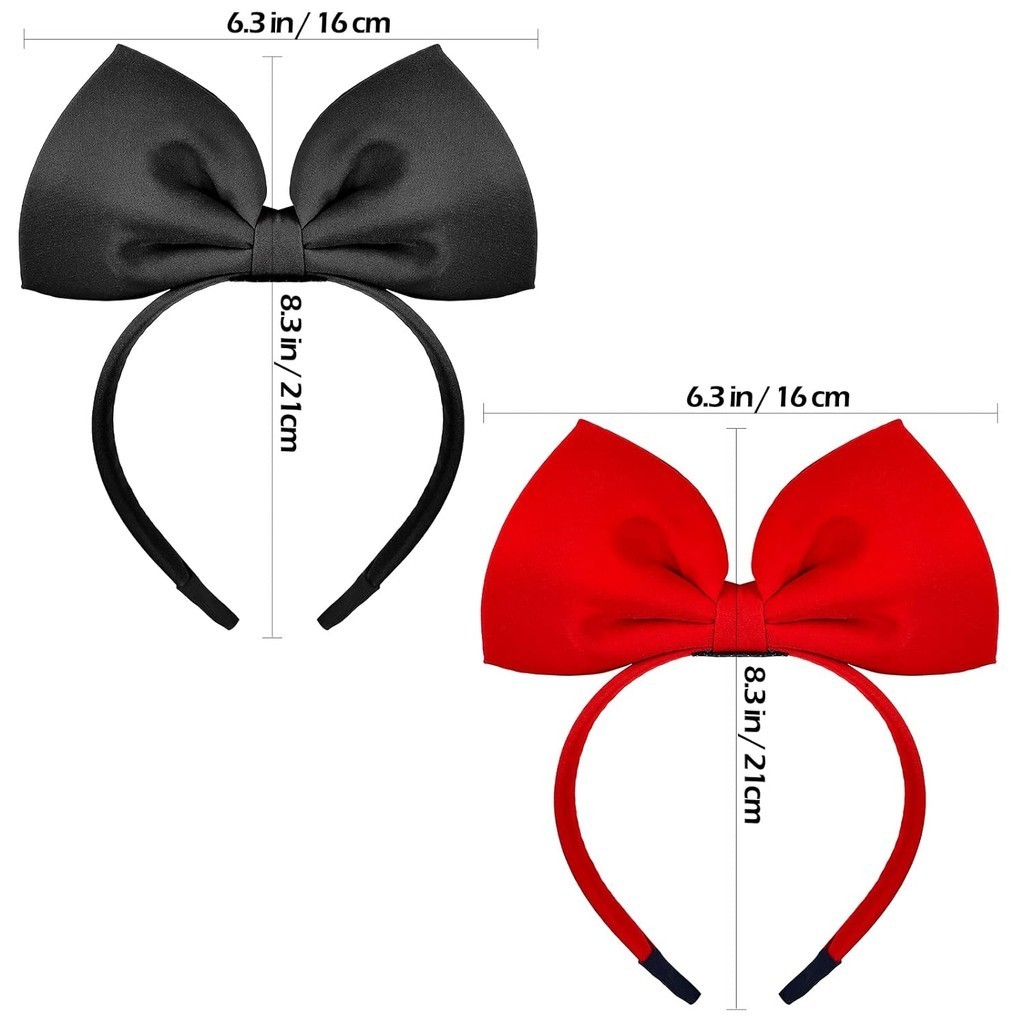 Cute Girls Red Big Bow Headban - огляд і ціна Cosplay Prop Bow
