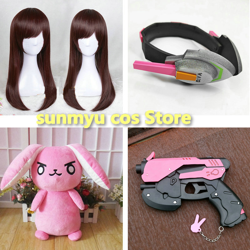 D.VA Cosplay Props Headwear Gu - огляд і ціна Dva Cosplay Prop