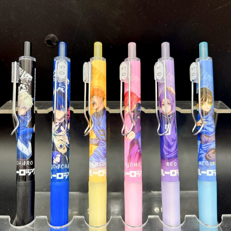 6pcs Hot Anime Blue Lock Serie - огляд і ціна Cosplay Prop Blueprints