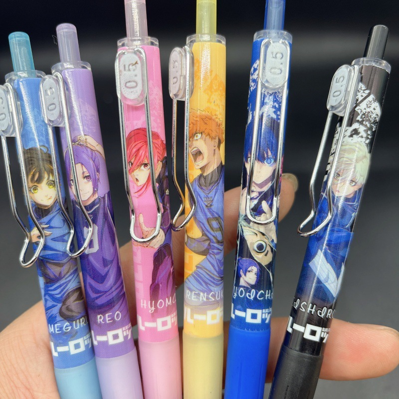6pcs Hot Anime Blue Lock Serie - огляд і ціна Cosplay Prop Blueprints