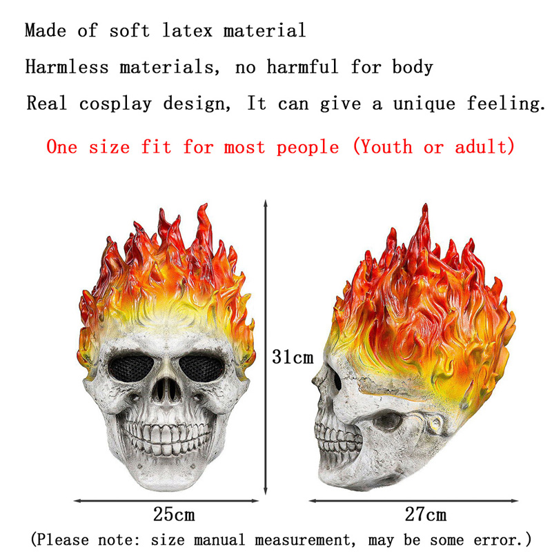 Unique Cosplay Flame Skeleton  - огляд і ціна Cosplay Flame Prop