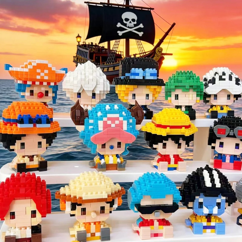 Anime Building Block One Luffy - огляд і ціна Cosplay Prop Building