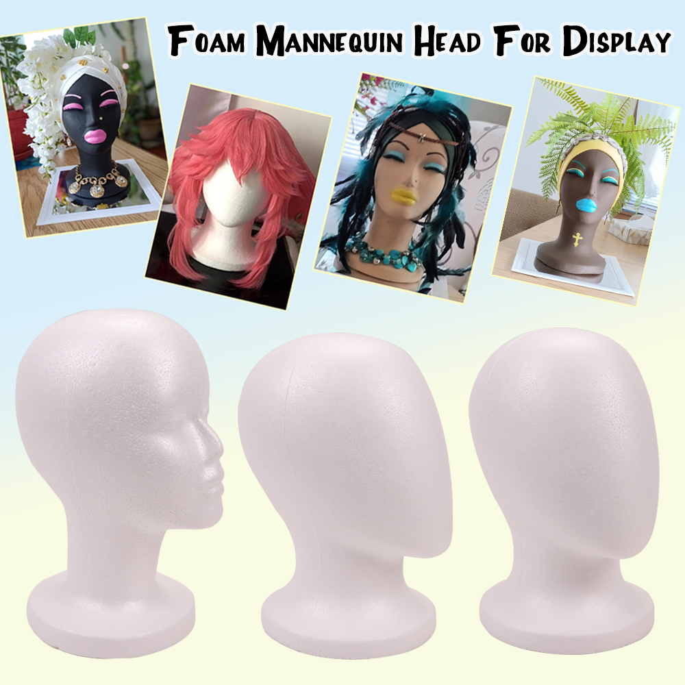 Faceless Mannequin Heads Foam  - огляд і ціна Cosplay Prop Foam