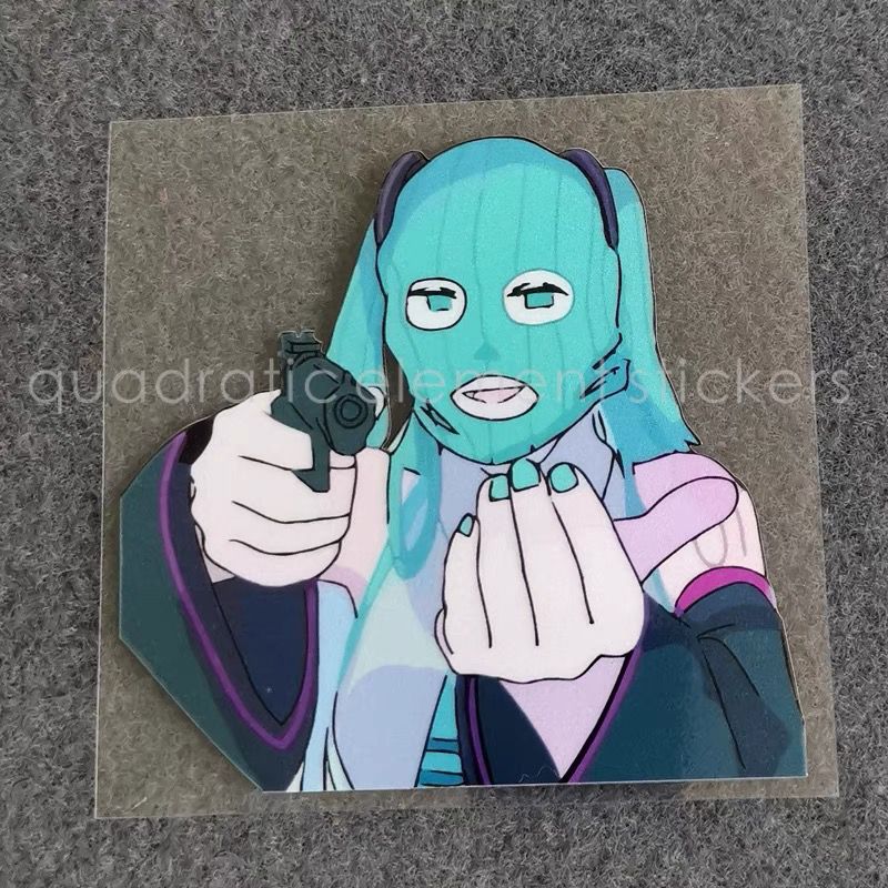 Miku Motorcycle Sticker Water  - огляд і ціна Cosplay Floating Prop
