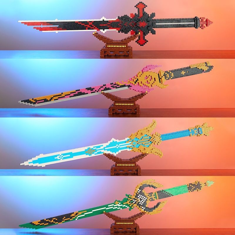 Genshin Impact Sword Building  - огляд і ціна Cosplay Prop Building