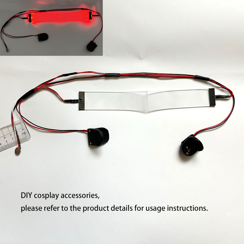 Red Flexible Bendable DIY LED  - огляд і ціна Cosplay Prop Kit