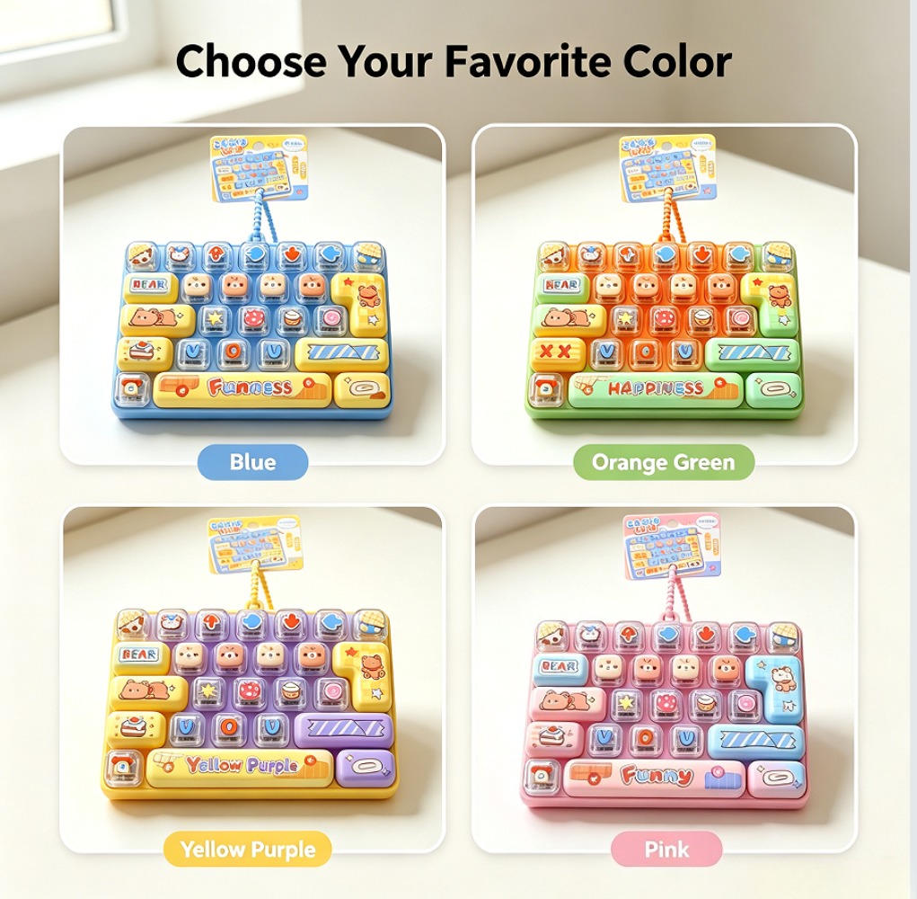 Candy Color Fidget Keycap Clic - огляд і ціна Cosplay Fire Prop