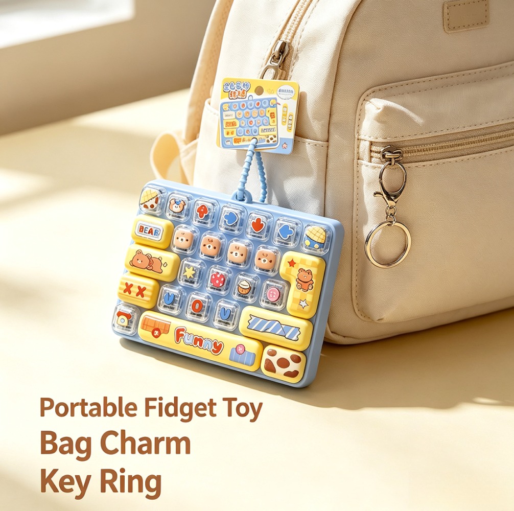 Candy Color Fidget Keycap Clic - огляд і ціна Cosplay Fire Prop