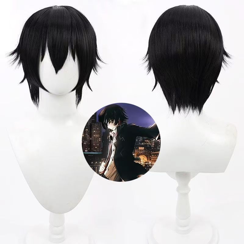 Anime Lelouch Lamperouge Cospl - огляд і ціна Wig Fiber Net