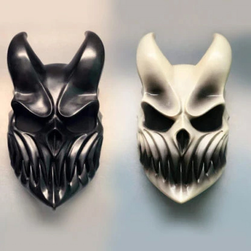 PVC Mask With Movable Mouth Ru - огляд і ціна Cosplay Prop Foam