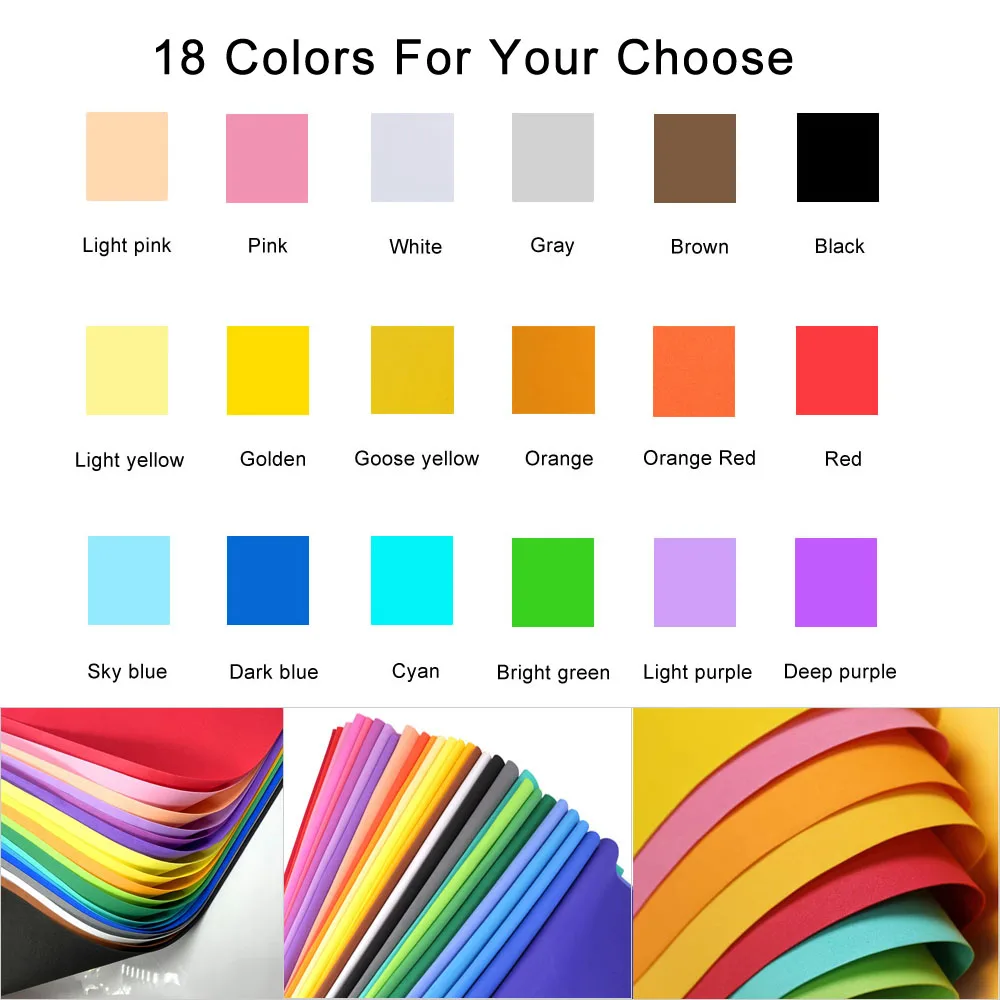1/18Pcs Colorful EVA Foam Shee - огляд і ціна Cosplay Prop Foam