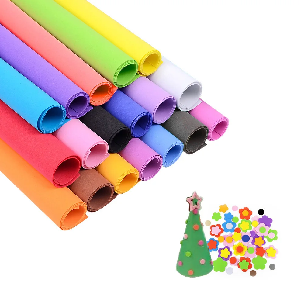 1/18Pcs Colorful EVA Foam Shee - огляд і ціна Cosplay Prop Foam