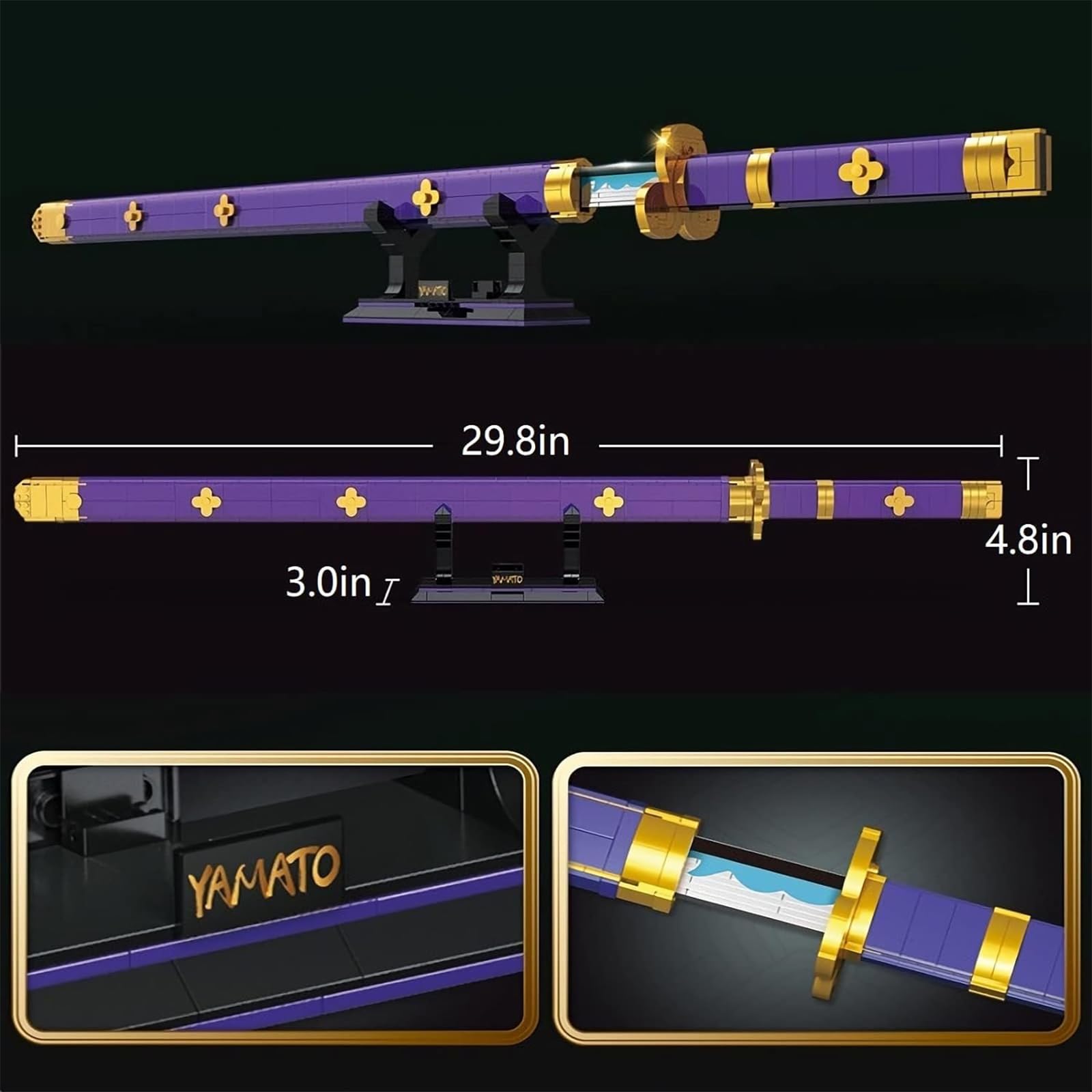 936PCS Anime Cosplay Swords Bu - огляд і ціна Cosplay Prop Dagger