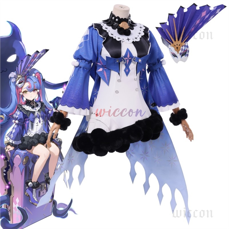 Roccia Cosplay Costume Wig Dre - огляд і ціна Cosplay Floating Prop