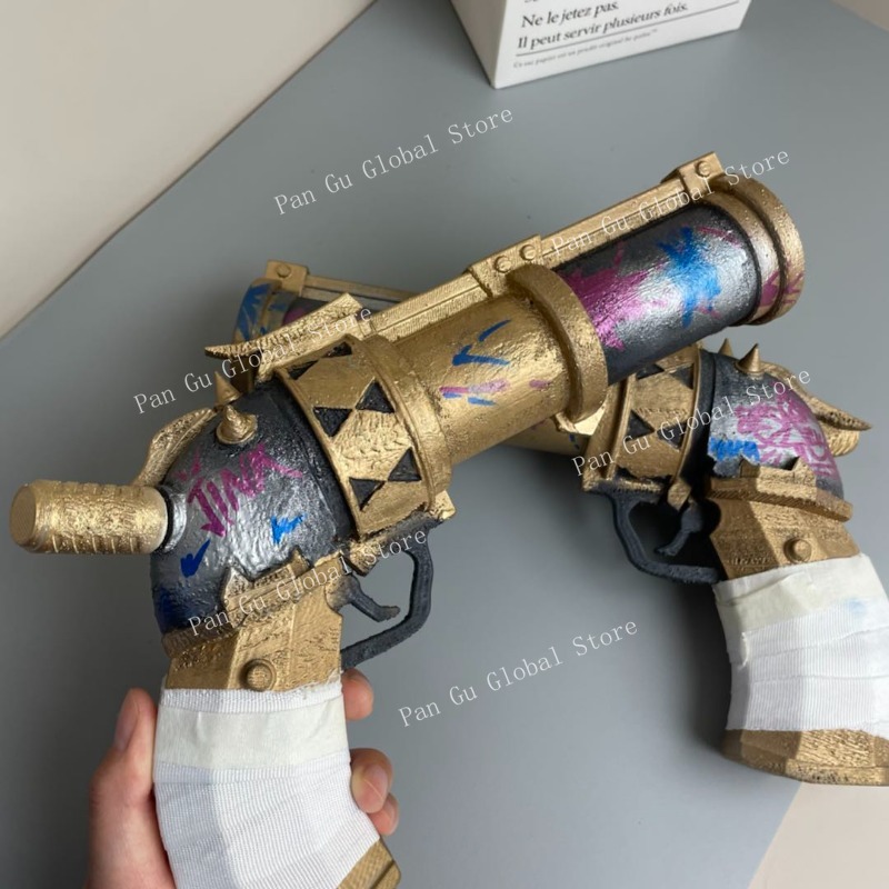 28cm/11.02in Jinx Pistol Custo - огляд і ціна Cosplay Prop Display