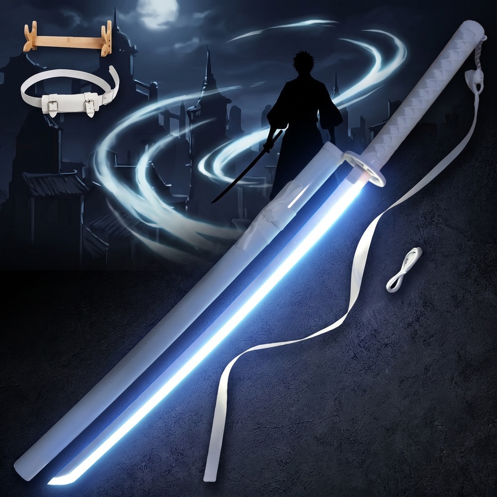 Bleach 40Inch LED Light Katana - огляд і ціна Cosplay Prop Display
