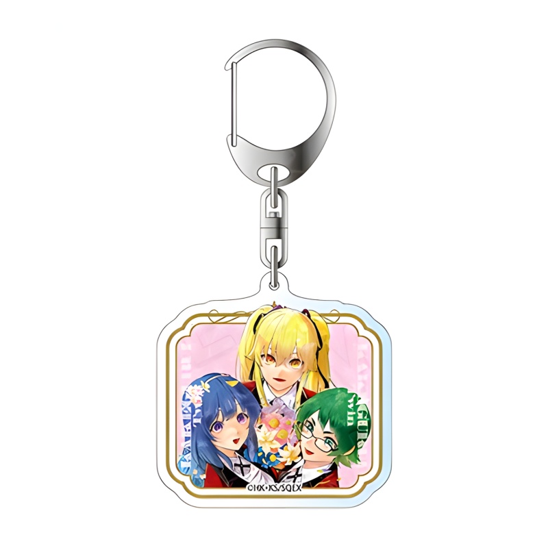 Kakegurui Anime Acrylic Pendan - огляд і ціна Cosplay Prop Painting