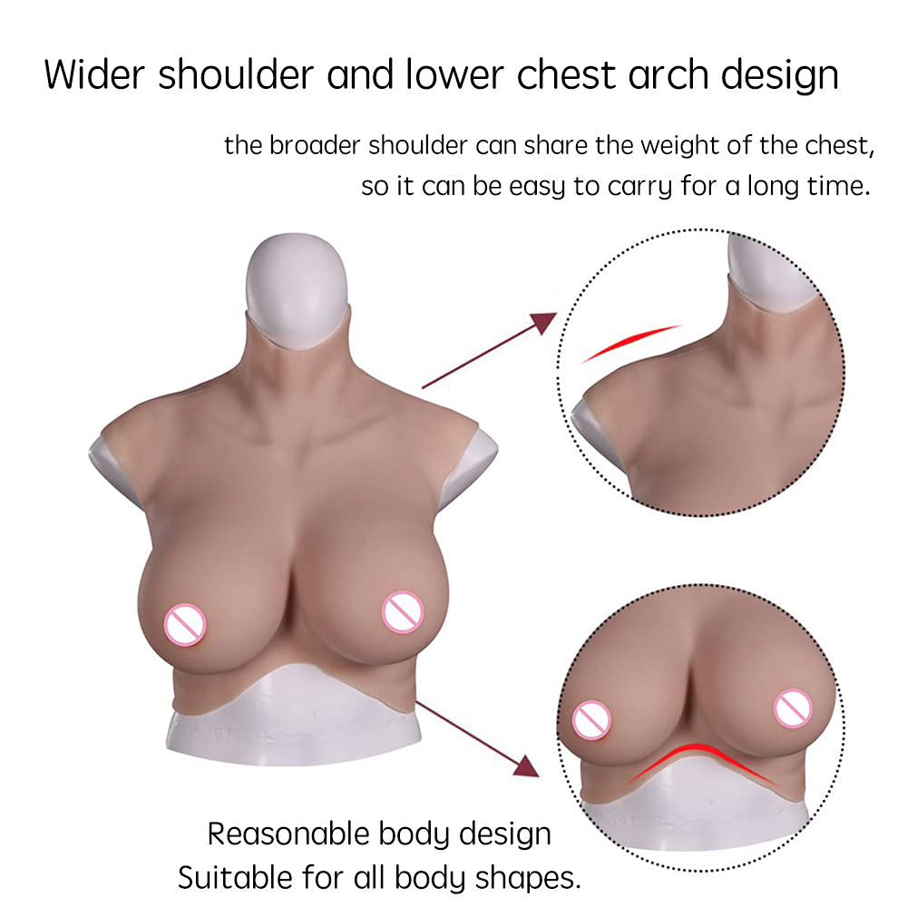 Fake Boobs For Men Silicone Fi - огляд і ціна Cosplay Prop Filler