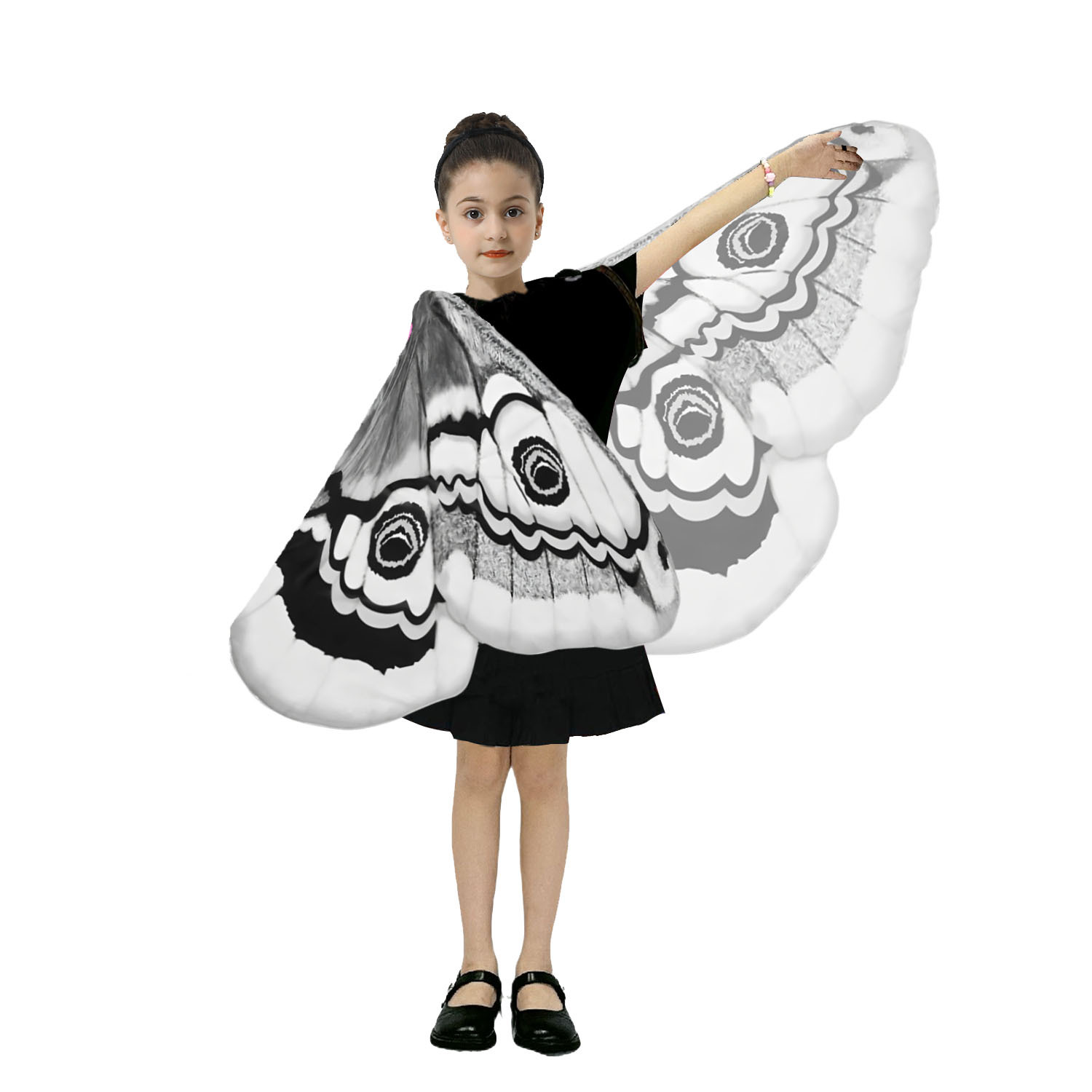 Kids Moth Wings Cape  Butterfl - огляд і ціна Cosplay Floating Prop