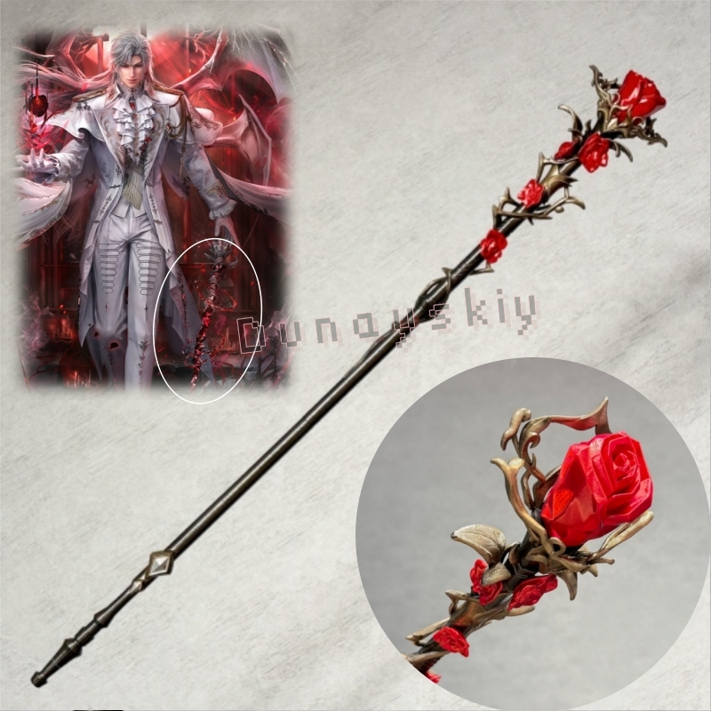 Sylus Staff Silver Wing Demon  - огляд і ціна Detachable Cosplay Prop