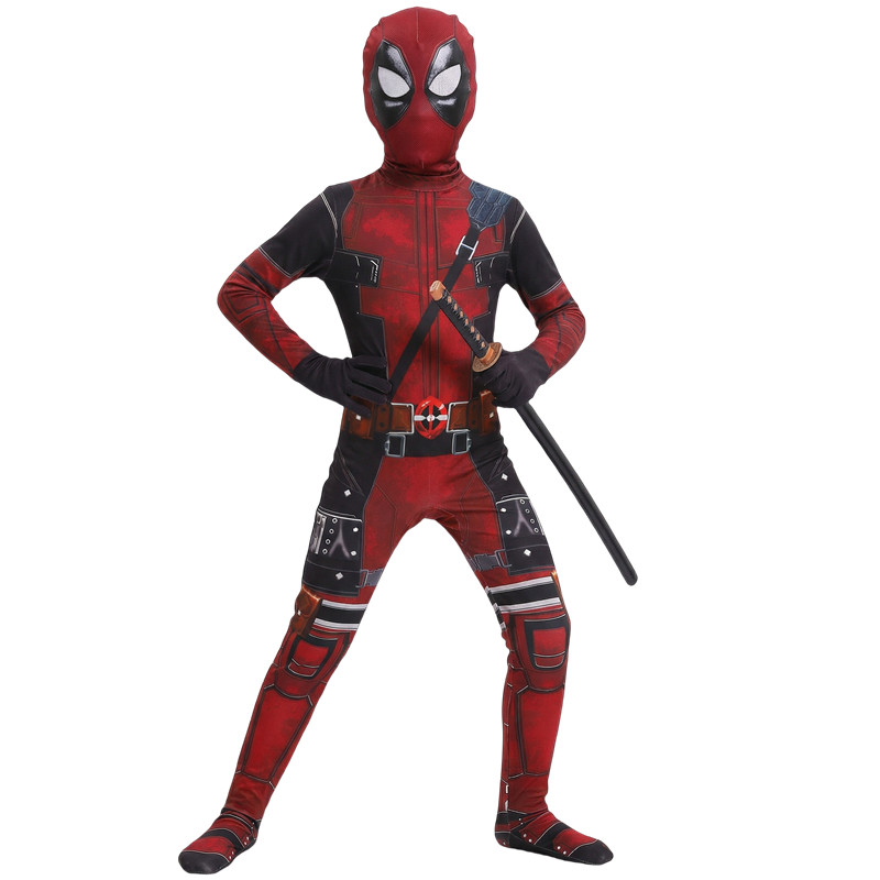 3-12Y Kids Deadpool Costume wi - огляд і ціна Cosplay Prop Dagger