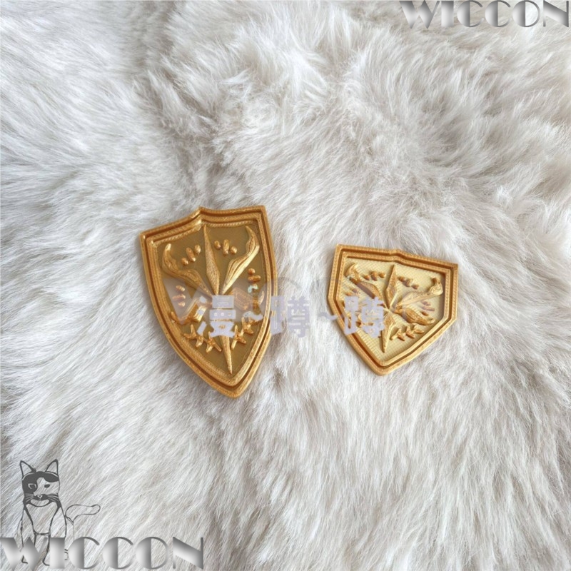 Golden school emblem tsukinomo - огляд і ціна Cosplay Prop 3D Print