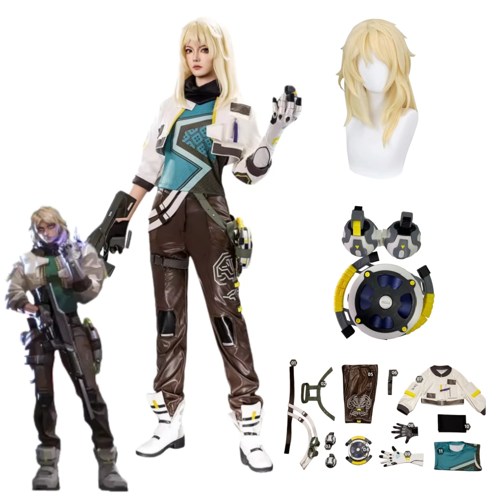 Deadlock Cosplay Costume Props - огляд і ціна Cosplay Props