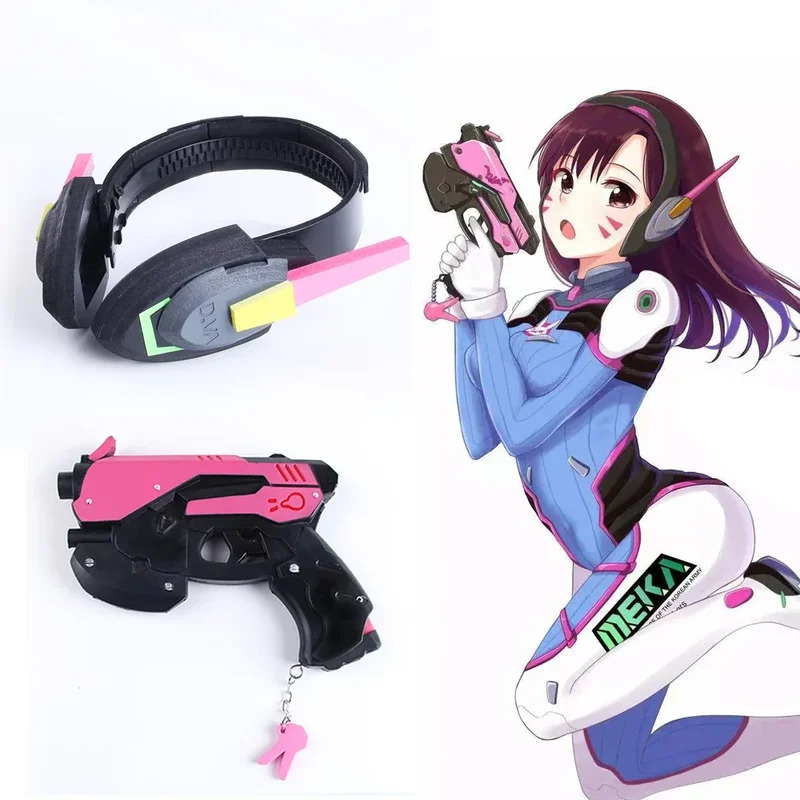 Game Overwatch D.Va Earphone G - огляд і ціна Dva Cosplay Prop