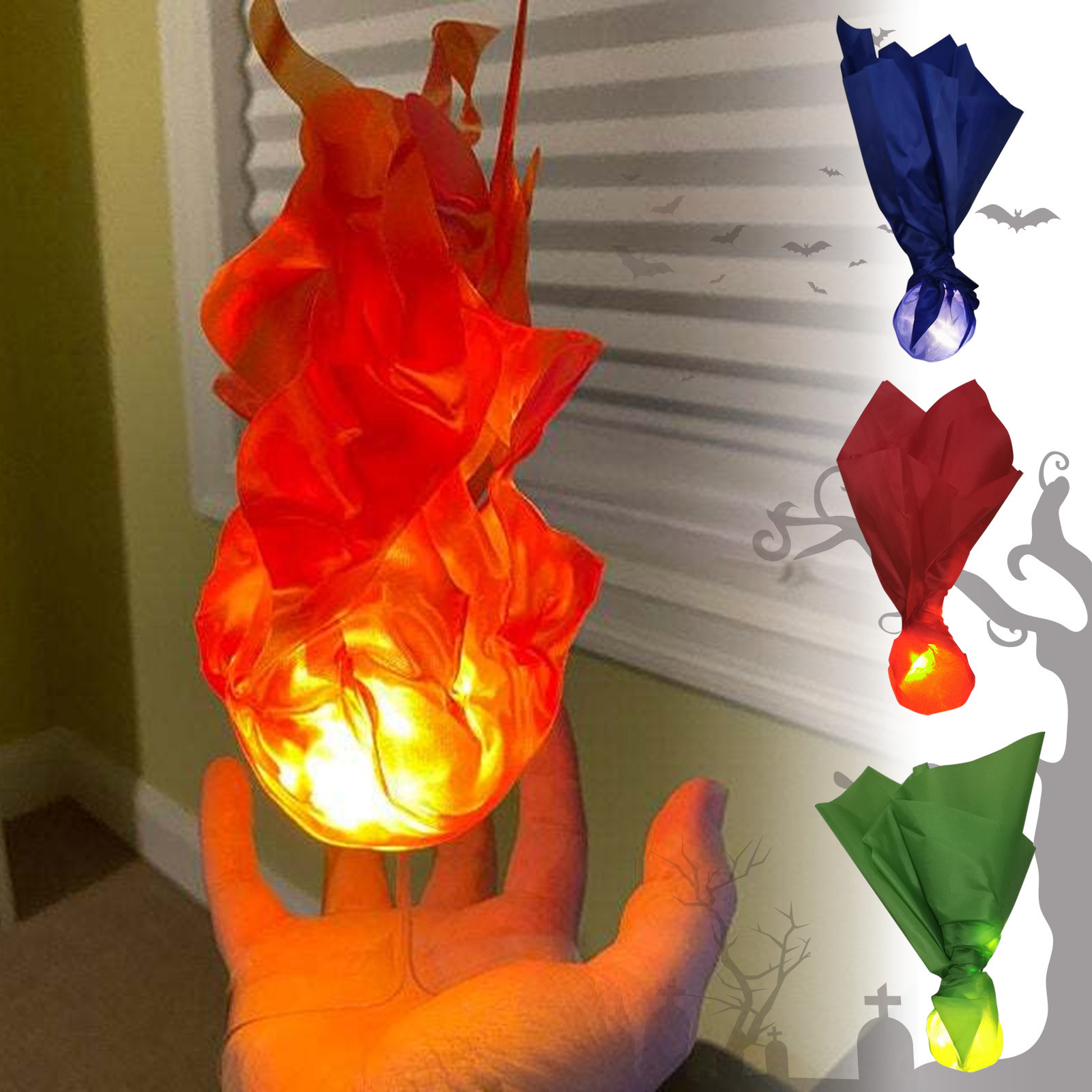 Halloween Decor Props Simulati - огляд і ціна Cosplay Fireball Prop